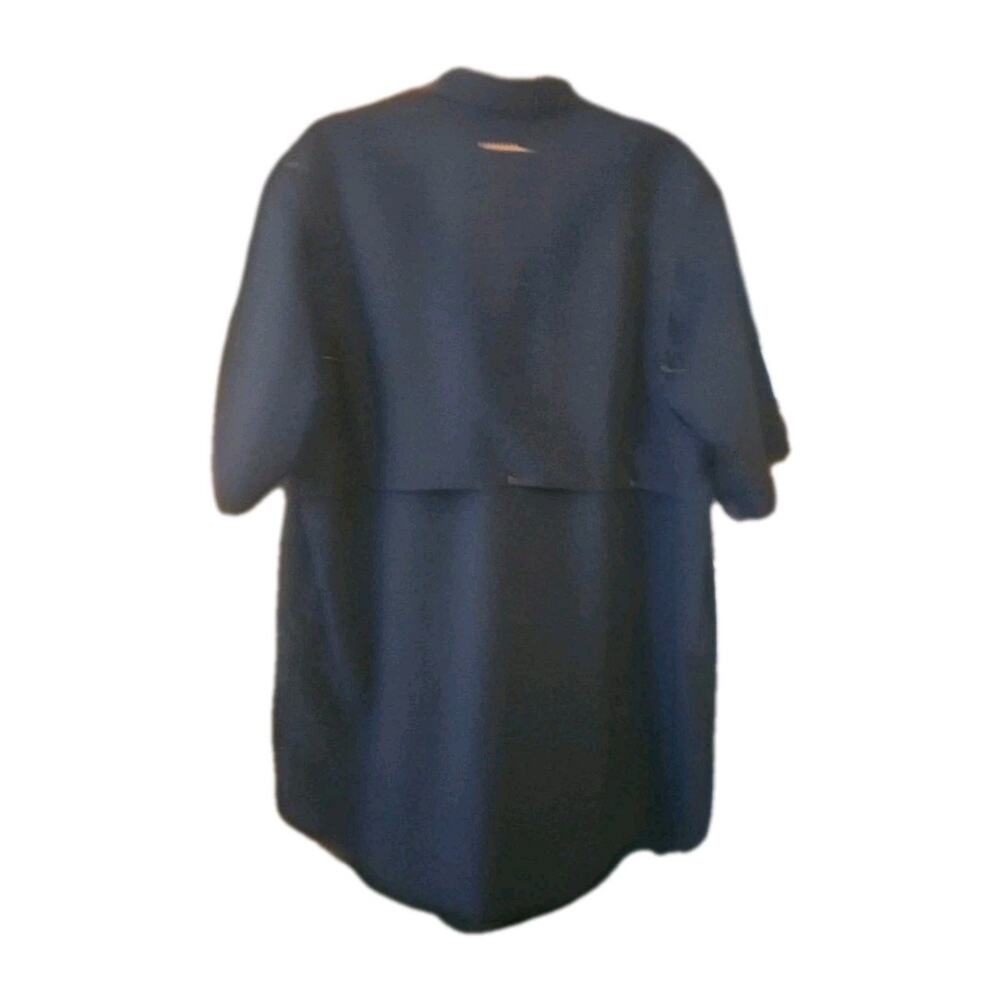 Ariat Rebar Foreman Polo Shirt Mens Size XL Short Sleeve Navy Blue - Picture 2 of 8